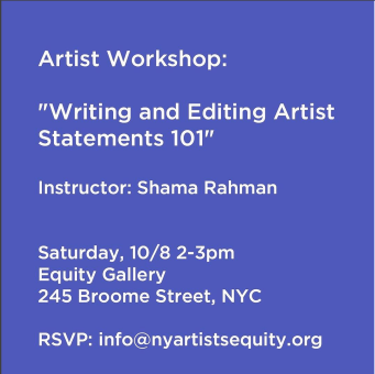 Artist Workshop