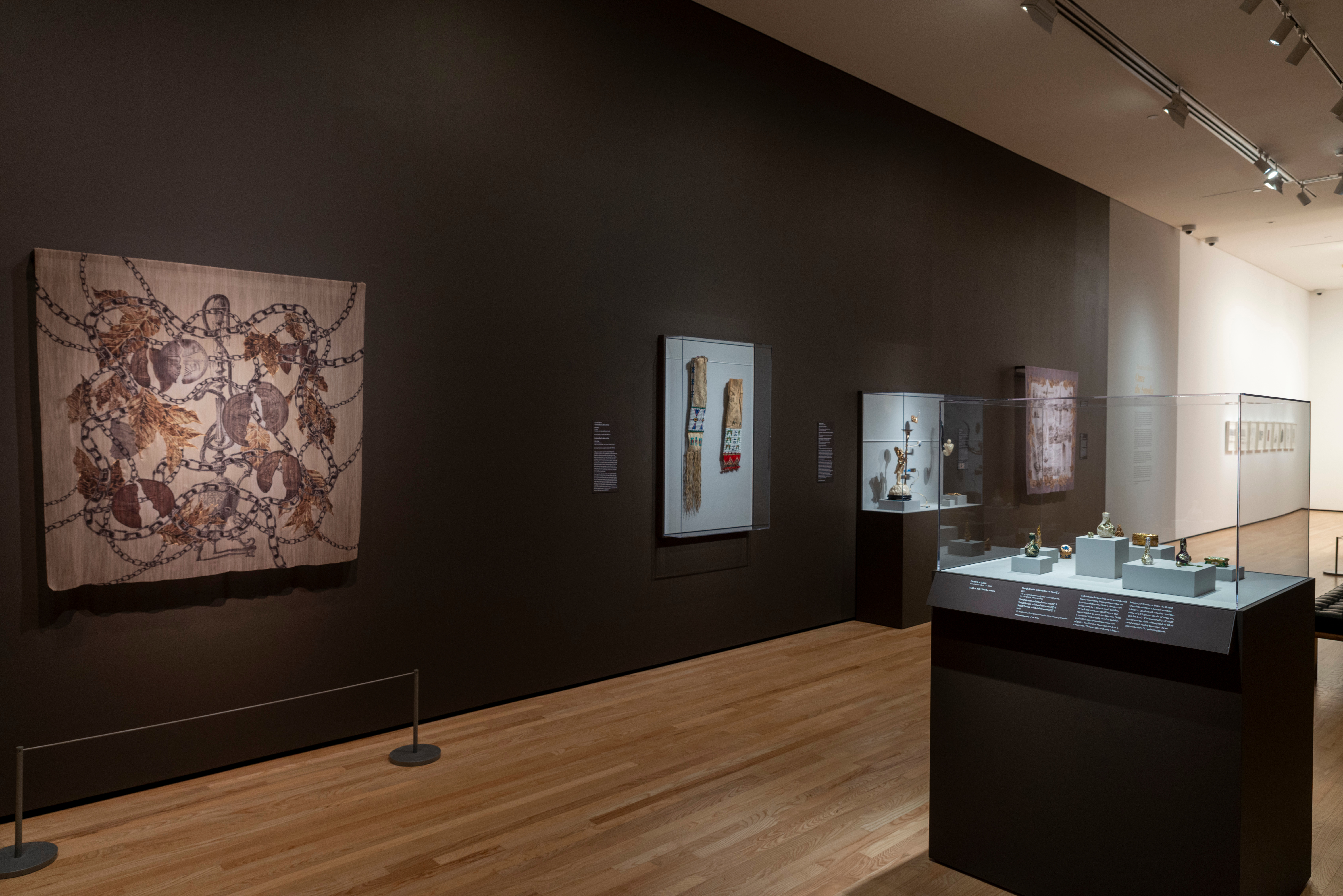 Installation shot of Beatrice Glow: Once the Smoke Clears by Mitro Hood